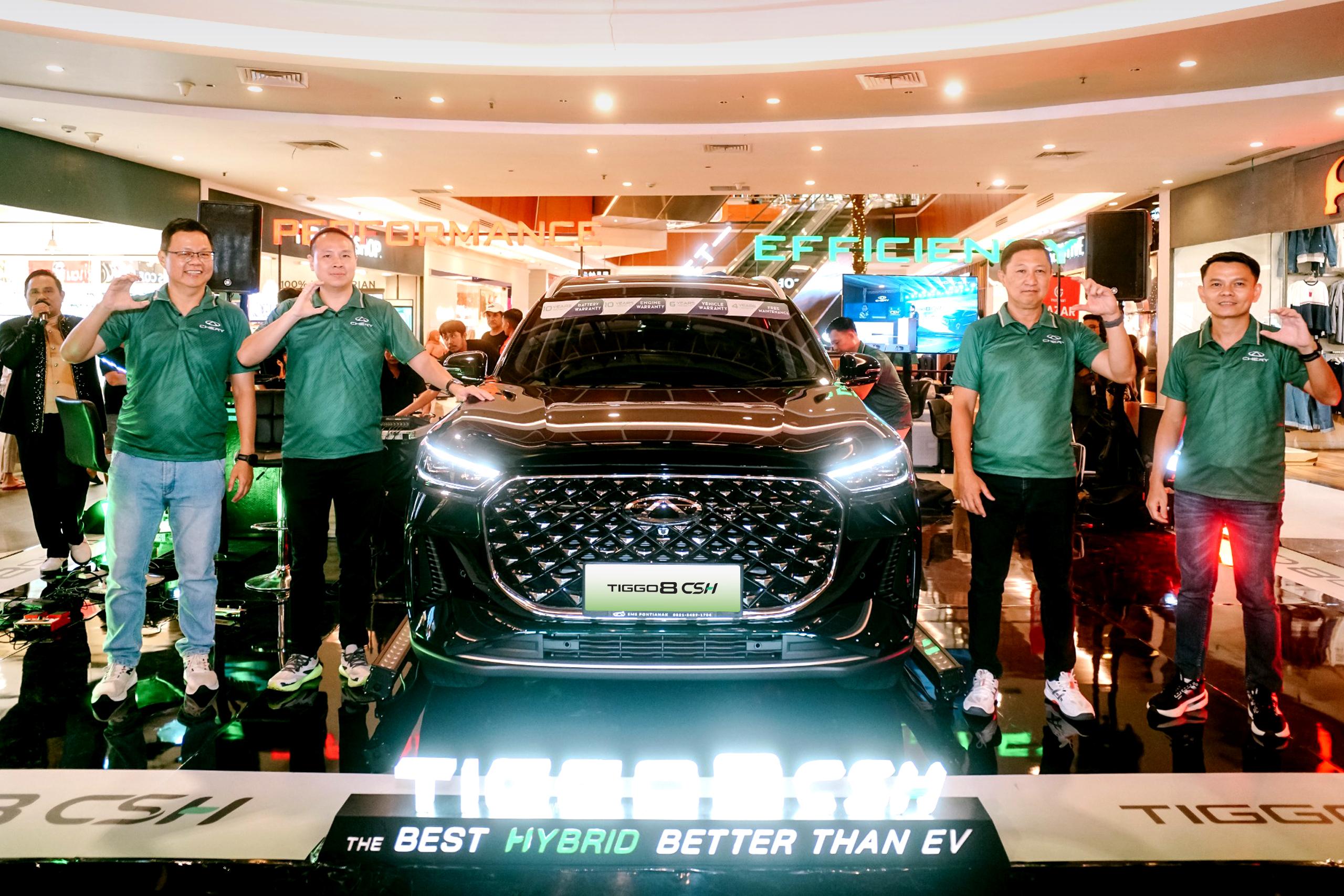 Chery TIGGO 8 CSH Sapa Publik Pontianak, Inovasi Chery Super Hybrid Resmi Menggema di Jantung Kota Khatulistiwa-image